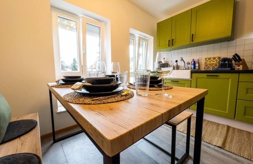 Deggendorf Apartamento | Beautiful flat with parking and kitchen for 4