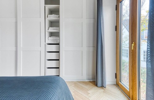 Hellerup Apartamento | Beautiful Hellerup 2BR w/ Terrace, nr Svanemøllen strand, by Blueground