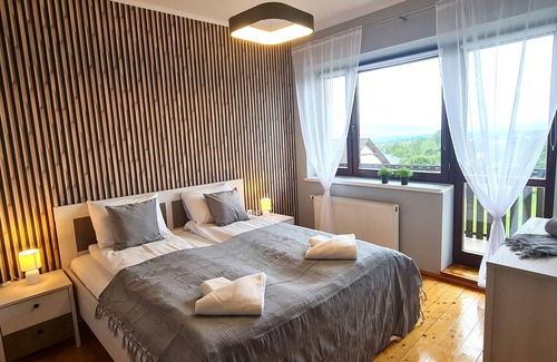 gmina Buczkowice Casa | Elegante casa de vacaciones en Buczkowice con vistas