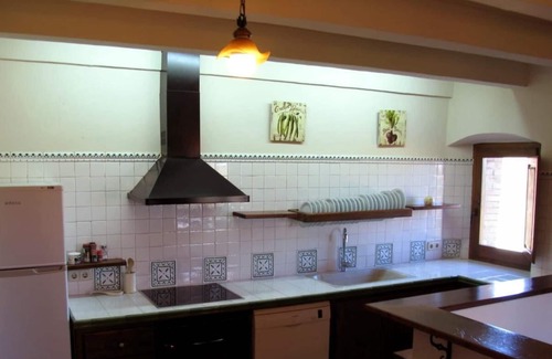 Viver i Serrateix Cabaña | Hermosa casa de vacaciones con impresionantes vistas. Piscina privada y barbacoa