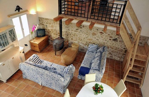 Roussines Casa | Bonita casa de vacaciones en Roussines con terraza privada
