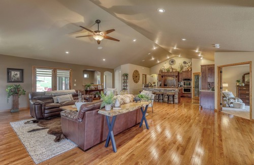 Rapid City Casa | Beautiful Home at the end of the street with acreage and privacy!