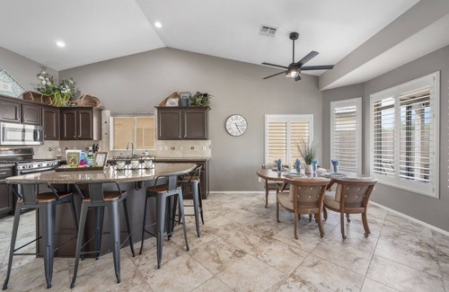 Palm Valley Casa | Beautiful Home in PebbleCreek Gated Golfing Community!