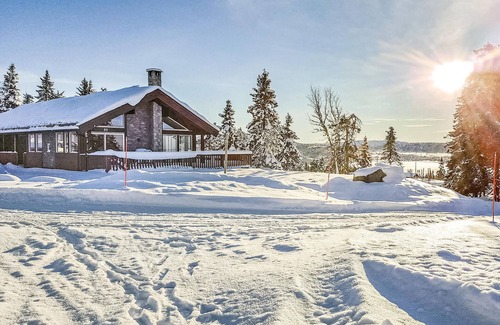 Sjusjoen Casa | Hermosa casa en Sjusjøen con sauna