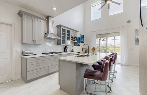 Crescent Lakes Casa | Beautiful home with private pool, game room and basketball court