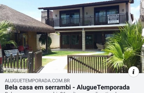 Pontal de Serrambi Casa | Hermosa casa cerca del mar. Comodidad y seguridad. Tu familia se cumplirá