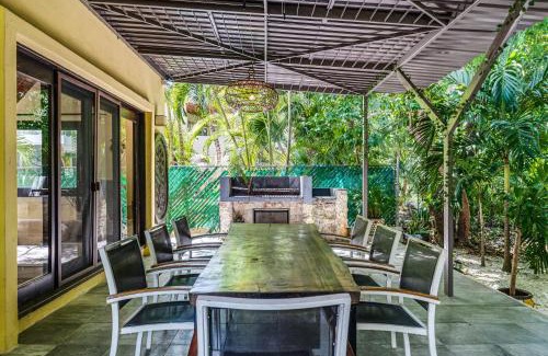 Playacar Fase II Casa | Beautiful House in Playacar 4 bedrooms with AC