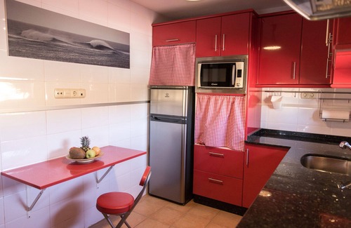 Corralejo Chalet De Esquí | Bonita casa con pequeña piscina ideal para familias con niños.