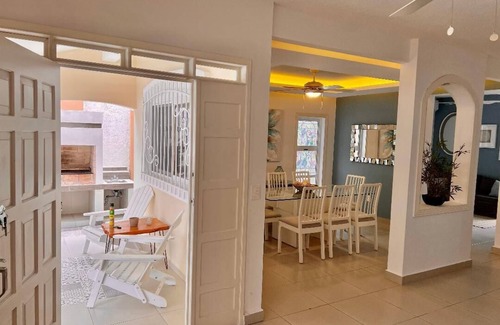 Colonia Andres Casa | Beautiful house w/pool family and pet-friendly 3 blocks away from the ocean