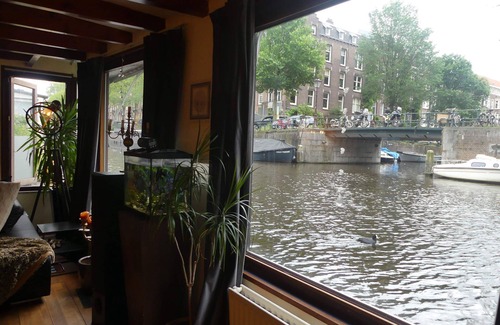 Amsterdam City Centre Alquiler De Eote | Beautiful Houseboat on Canals of Amsterdam City Center