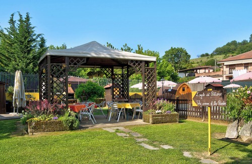 San Matteo Apartamento | Precioso 'Apartamento Iris' en Piamonte, con piscina compartida, jardín y sauna