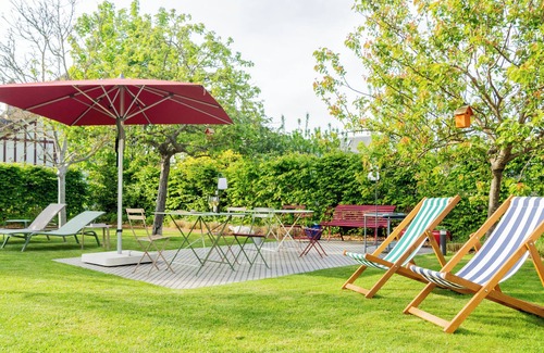 Villers-sur-Mer Villa | Villa histórica con jardín paisajístico cerca de Deauville