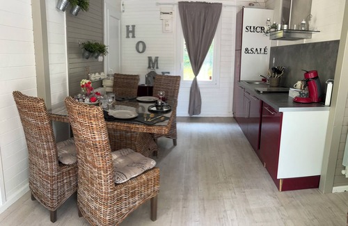 Biscarrosse Villa | PROMOCIÓN a finales de agosto hermoso chalet junto al lago spa, piscina, canoa, bicicletas, confort para bebés