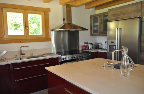 Essert-Romand Chalet De Esquí | Hermoso, independiente y lujoso chalet, de nueva construcción, bañera de hidromasaje al aire libre, excelentes vistas