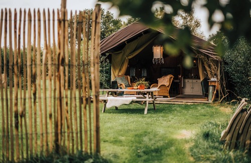 Nieuwediep Cama Y Desayuno | Beautiful luxury furnished tent in the countryside