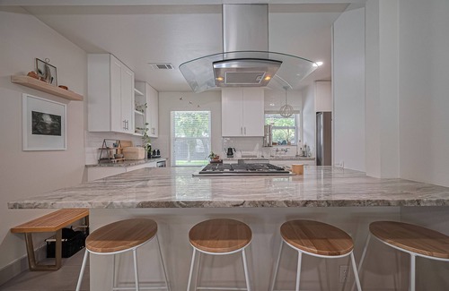 Garden Oaks Casa | Beautiful mid century oasis in trending oak forest with private pool
