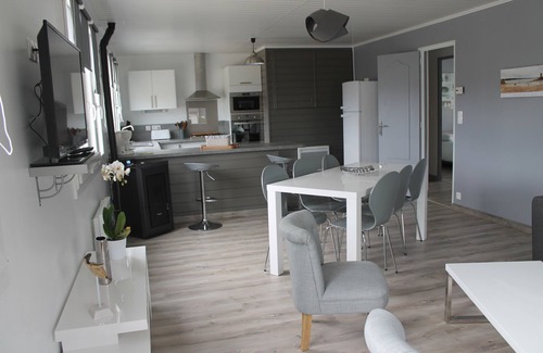 Courtoisville-Sillon-Moka Apartamento | Hermoso apartamento moderno cerca de la playa del surco en Saint-Malo T3 80M2