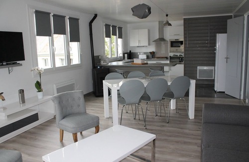Courtoisville-Sillon-Moka Apartamento | Hermoso apartamento moderno cerca de la playa del surco en Saint-Malo T3 80M2