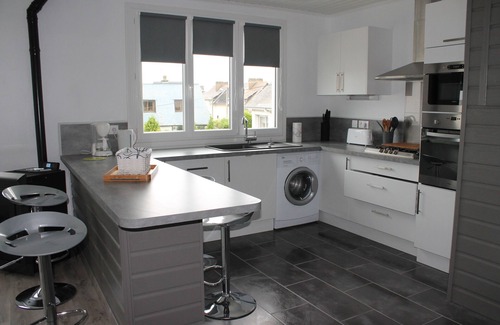 Courtoisville-Sillon-Moka Apartamento | Hermoso apartamento moderno cerca de la playa del surco en Saint-Malo T3 80M2