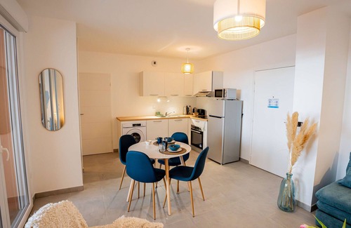 Balaruc-les-Bains Apartamento | Hermoso Apartamento T2 Nuevo con Terraza