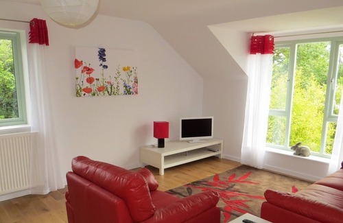 Lympstone Apartamento | Hermoso apartamento de vacaciones de un dormitorio con impresionantes vistas al estuario Exe, Lympstone