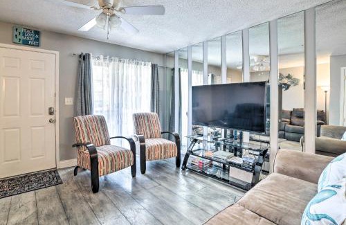 West Panama City Beach Casa | Beautiful PCB Townhome Balcony and Resort Amenities