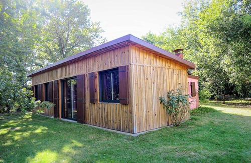 Gaillan-en-Medoc Casa | Preciosa casa de vacaciones privada para 6 personas con terraza, mascotas permitida y aparcamiento