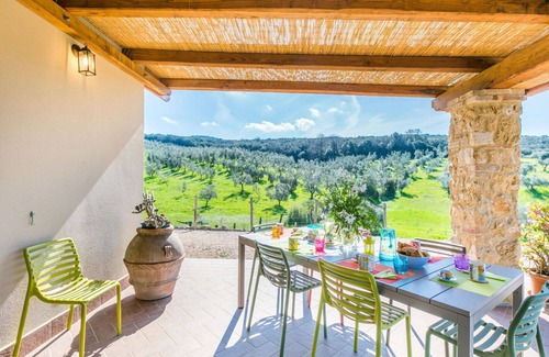 Casale Marittimo Casa | Estupenda casa de vacaciones privada con A/C, WIFI, TV, terraza, vista panorámica, aparcamiento
