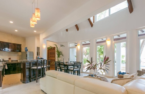 Tulum Villa | BEAUTIFUL PRIVATE BEACH FRONT LUXURY VILLA RETREAT
