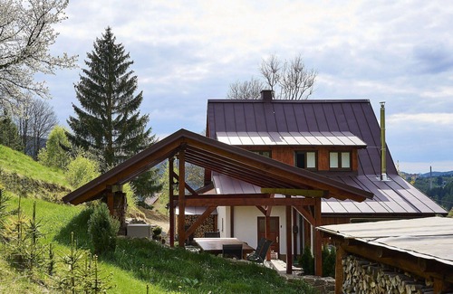 Tanvald Casa | Casa de vacaciones privada con WIFI, TV, patio, mascotas permitida, vista panorámica, aparcamiento