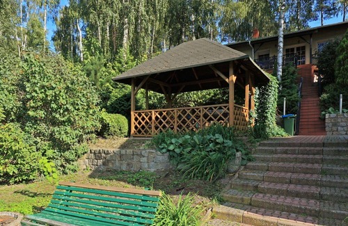 gmina Ostrowite Casa | Preciosa casa de vacaciones privada para 6 personas con TV, terraza y aparcamiento