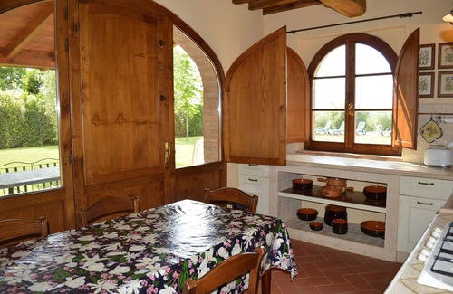 Ponte di Gabbiano Villa | Maravillosa casa de vacaciones privada con WIFI, piscina privada, A/C, TV, veranda, cerca de Siena