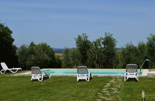 Ponte di Gabbiano Villa | Maravillosa casa de vacaciones privada con WIFI, piscina privada, A/C, TV, veranda, cerca de Siena