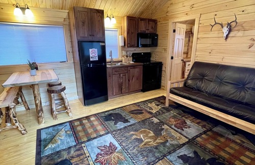 Jones Creek Cabina | Beautiful Rancher Loft Cabin