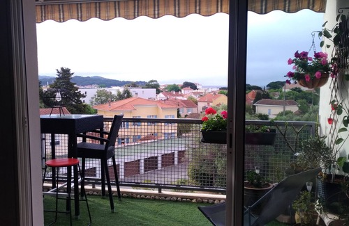 Les Sablettes Apartamento | Beautiful T3 sea view, 700m from the beaches