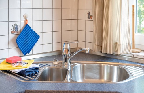 Spiekeroog Apartamento | Beautiful top floor vacation apartment in the east of the island with garden use