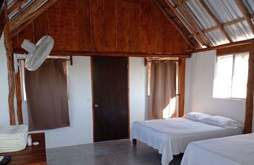 Chelem Cabina | Hermosa cabaña familiar en planta alta