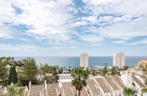 Torrequebrada Chalet De Esquí | Beautiful views family townhouse steps from the BEACH