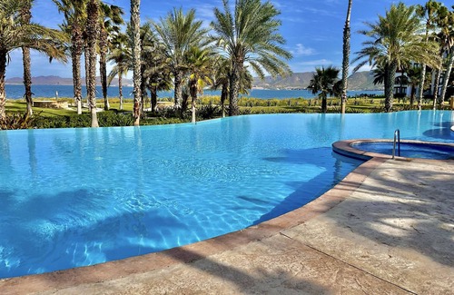 La Paz Villa | Beautiful Villa 256 Paraiso Del Mar, On Peninsula, Golf Course, Secluded Beach.