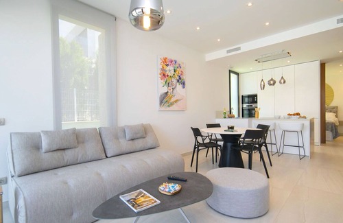 Finestrat Casa | Beautiful villa for 6 guests with WIFI, private pool, A/C, TV and terrace