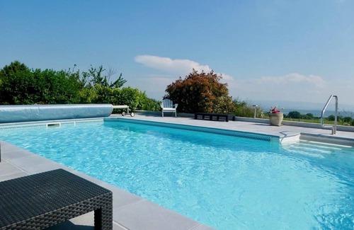 Saint-Denis Casa | Beautiful villa with heated pool, hot tub & amazing views Aude valley & Pyrénées