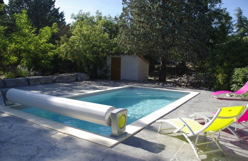 Labeaume Casa | Magnífica villa grande con piscina privada, jardín original. del 17 / 08-31 / 09