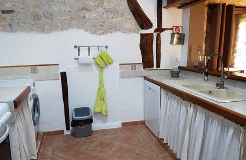 Andillac Cabaña | Hermosa casa en piedras blancas en una casa de carácter, piscina, equitación
