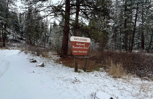 Upper Rattlesnake Casa | Beautiful Winter Wonderland