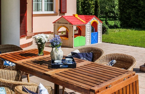 Przodkowo Villa | Hermosa villa en el campo con acceso de 30 minutos a la playa
