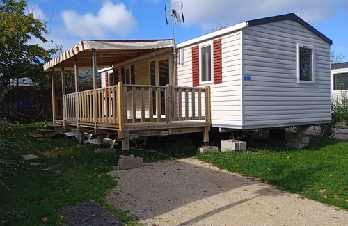 Coulanges Casa | Beauval Blois 3-bedroom mobile home Swimming pool