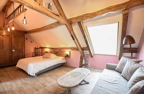 Magny-le-Desert Casa | bed and breakfast normandía la brocherie spa piscina cubierta