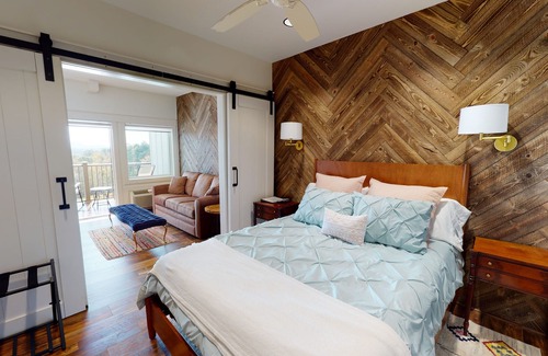 Westfield Cabina | Habitación Modern Lodge de estilo rústico con una hermosa vista