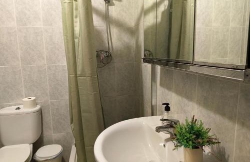 Lliria Casa | Bedroom with private bathroom and Two-Bedroom Family Suite in quiet forest country house 80m2 large swimming pool music town Lliria The garden and swimmingpool and garden are shared