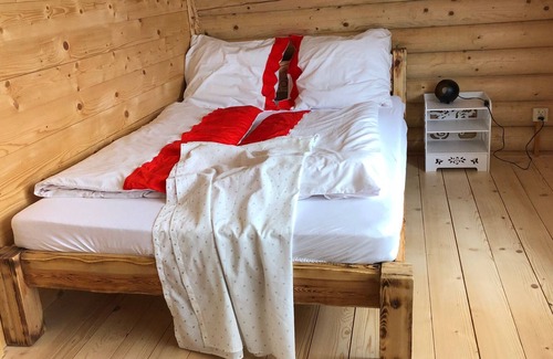 Jastrzebia Gora Casa | BeHappy Woodhouse cabaña de madera sauna y jacuzzi Jastrzębia Góra Gdansk cerca